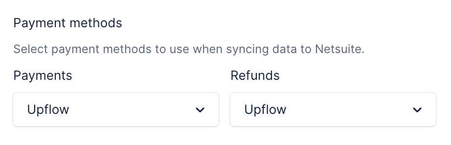 Upflow - NetSuite payment method.png